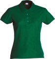 Dames Polo Clique Basic 028231 Flessen Groen